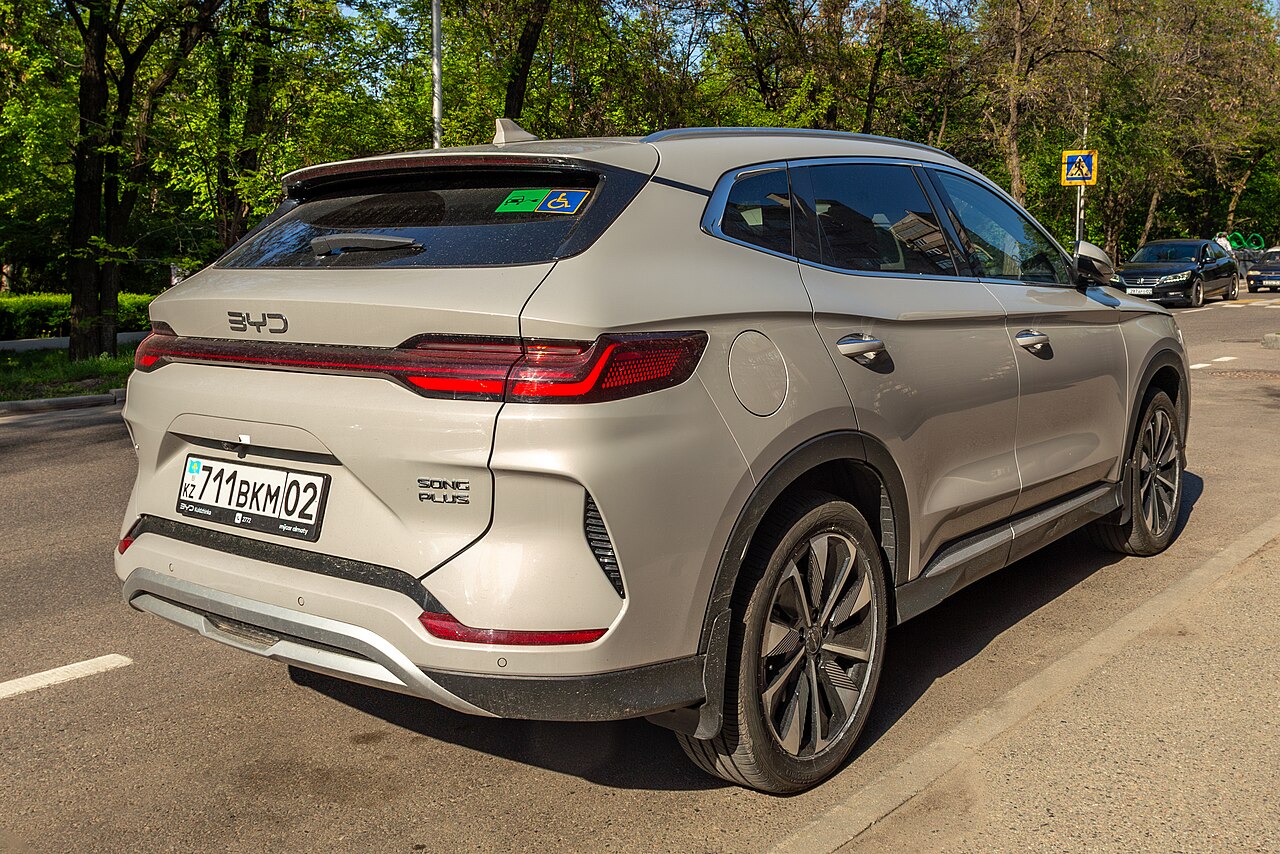 BYD Song Plus, Song Pro e King — manutenção em BH na Megap Lub