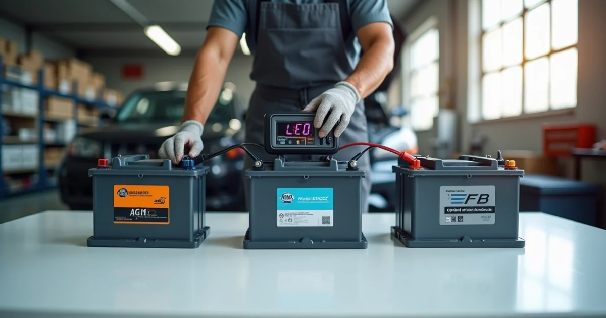 Como escolher a bateria automotiva ideal: tipos em 2026