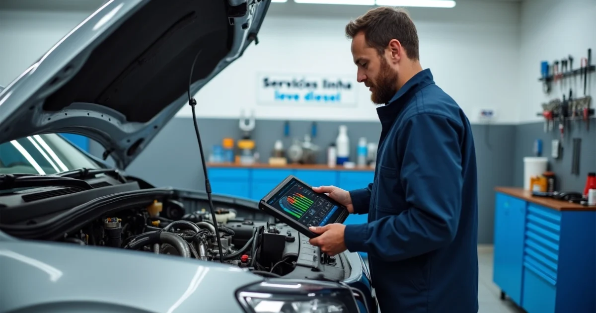 Oficina especializada: como saber se atendem seu carro diesel