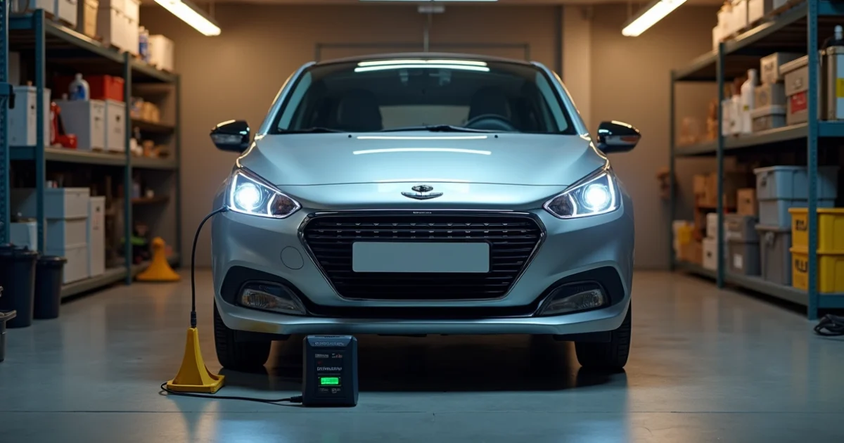 Como salvar a bateria do carro que fica parado muito tempo