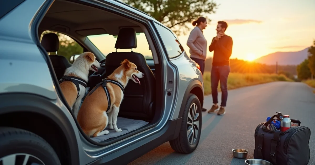 7 itens para conferir antes de viajar de carro com seus pets